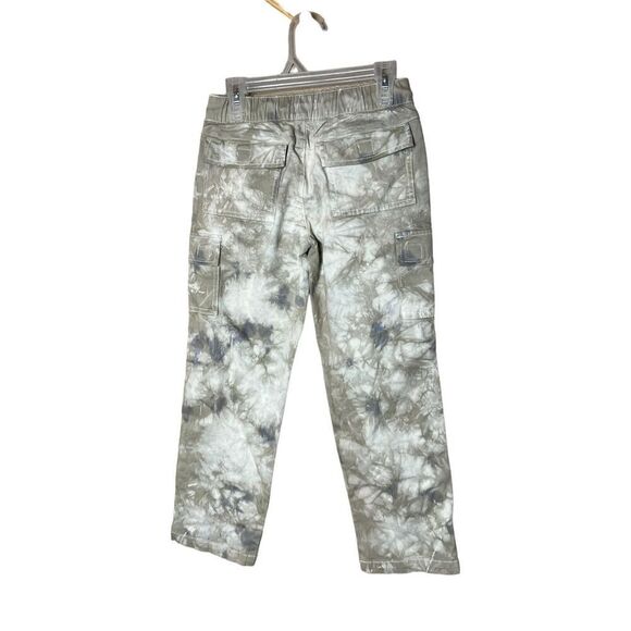 Pacsun Kids Elastic Waist Cargo Pants Cloud Print Size 8 - Picture 4 of 8
